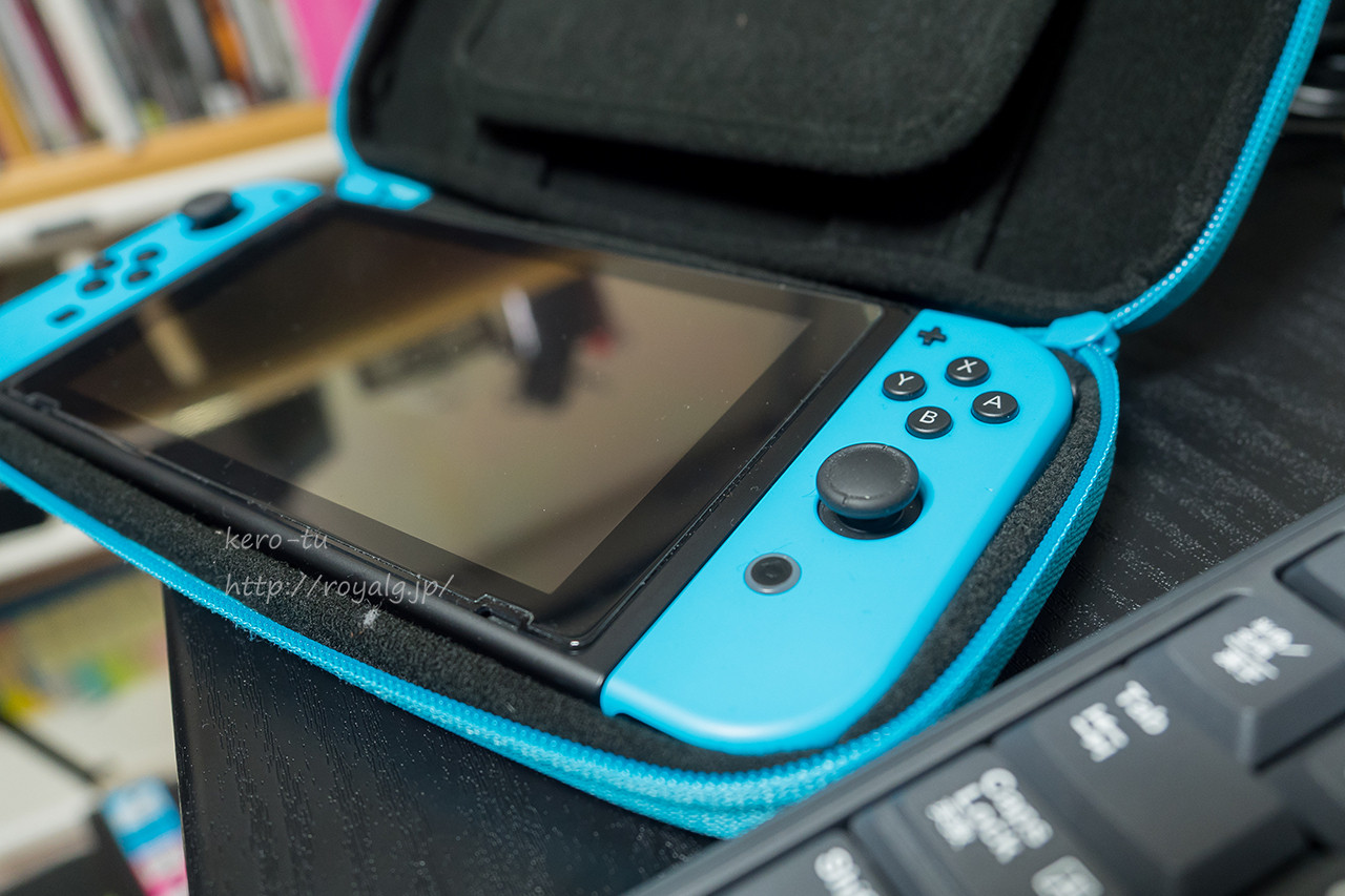 Nintendo Switch本体用キャリングケースとイヤホンを1週間使ってみて