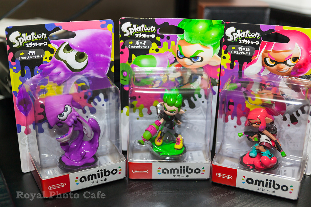 amiibo アミーボ スプラトゥーン 8体セット - ゲームキャラクター