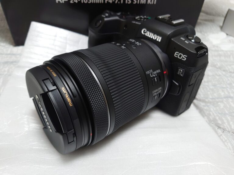 Canon EOS RP RF24-105 IS STM レンズキットに買い換え 
