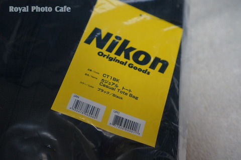 【Nikon】カジュアルトートバッグを購入しました♪　CT1BK