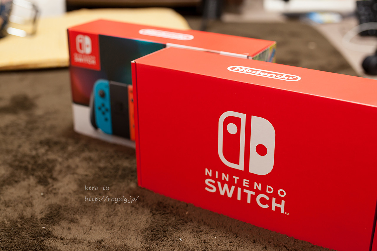 Nintendo Switch 発売前日