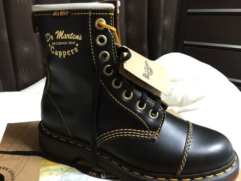 Dr.martens CAPPER LACE LOW　BLACK 買ってきました( ｀ー´)ノ
